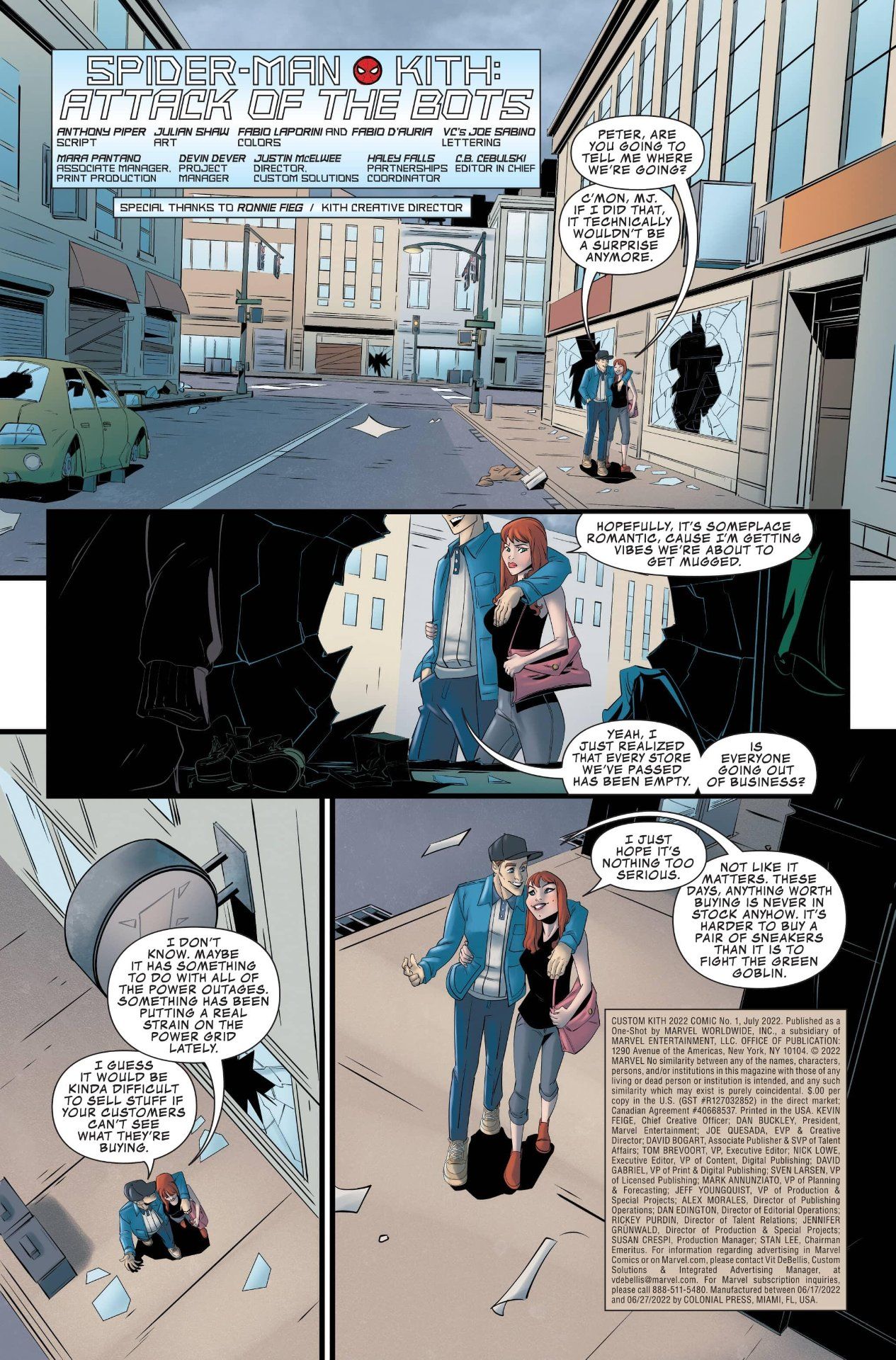 Marvel | Kith Spider-Man #1 preview