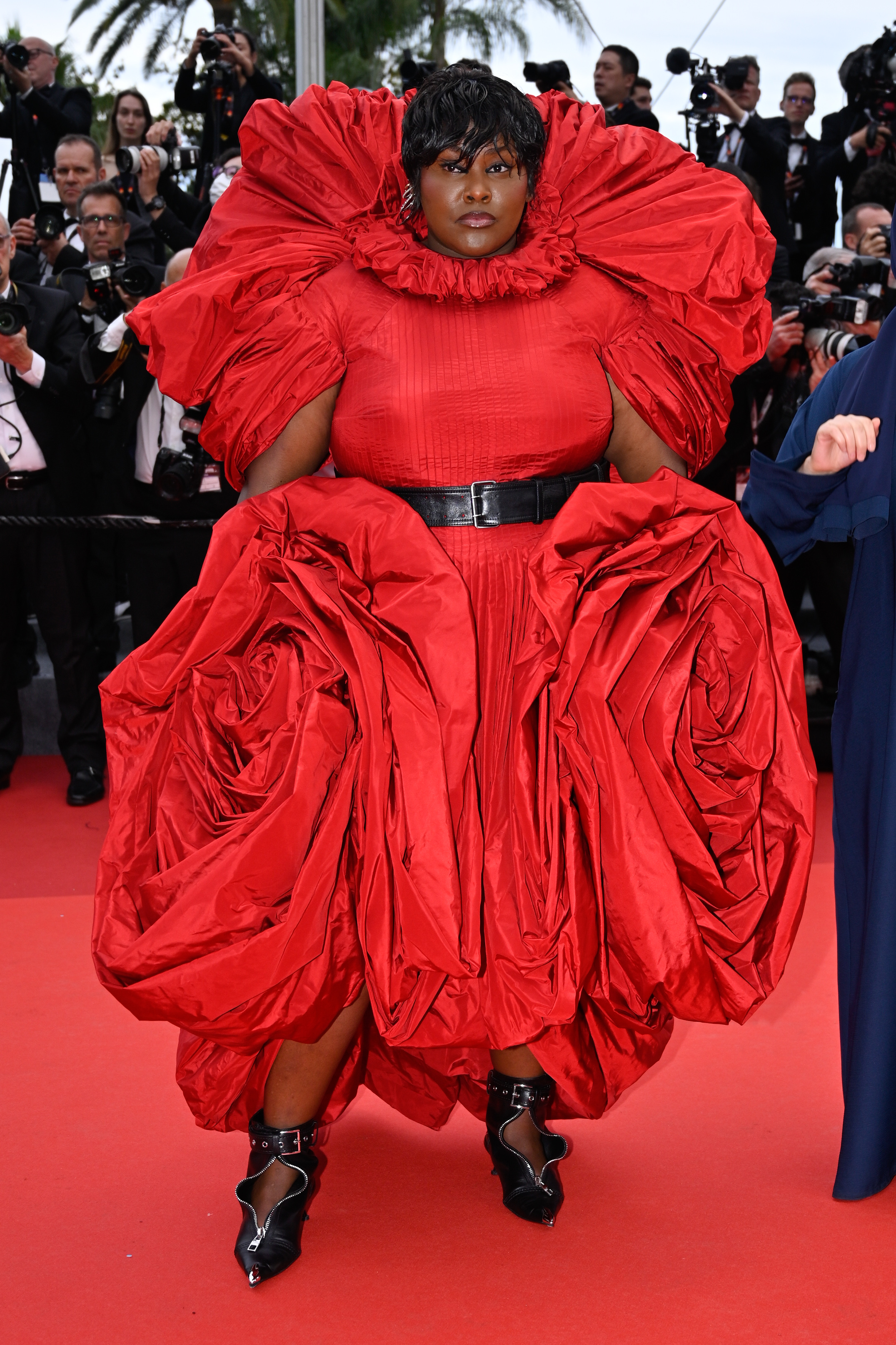 Yseult attends the 2023 Cannes red carpet