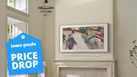 Samsung The Frame with deal tag