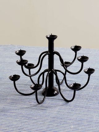 Mini Wrought Iron Candelabra