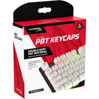 PBT full keycap set (white) | $29.99 $24.99 at Amazon