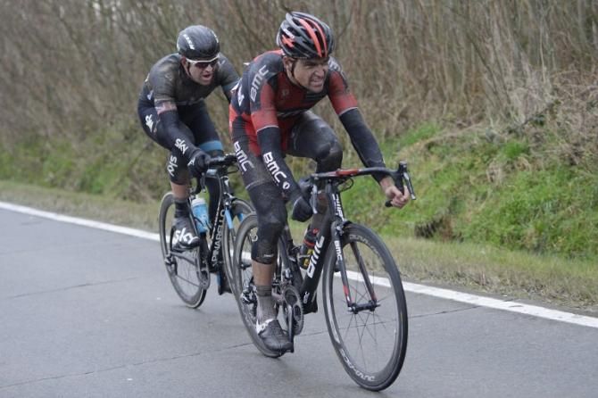 Greg van Avermaet (BMC) and Ian Stannard (Sky)