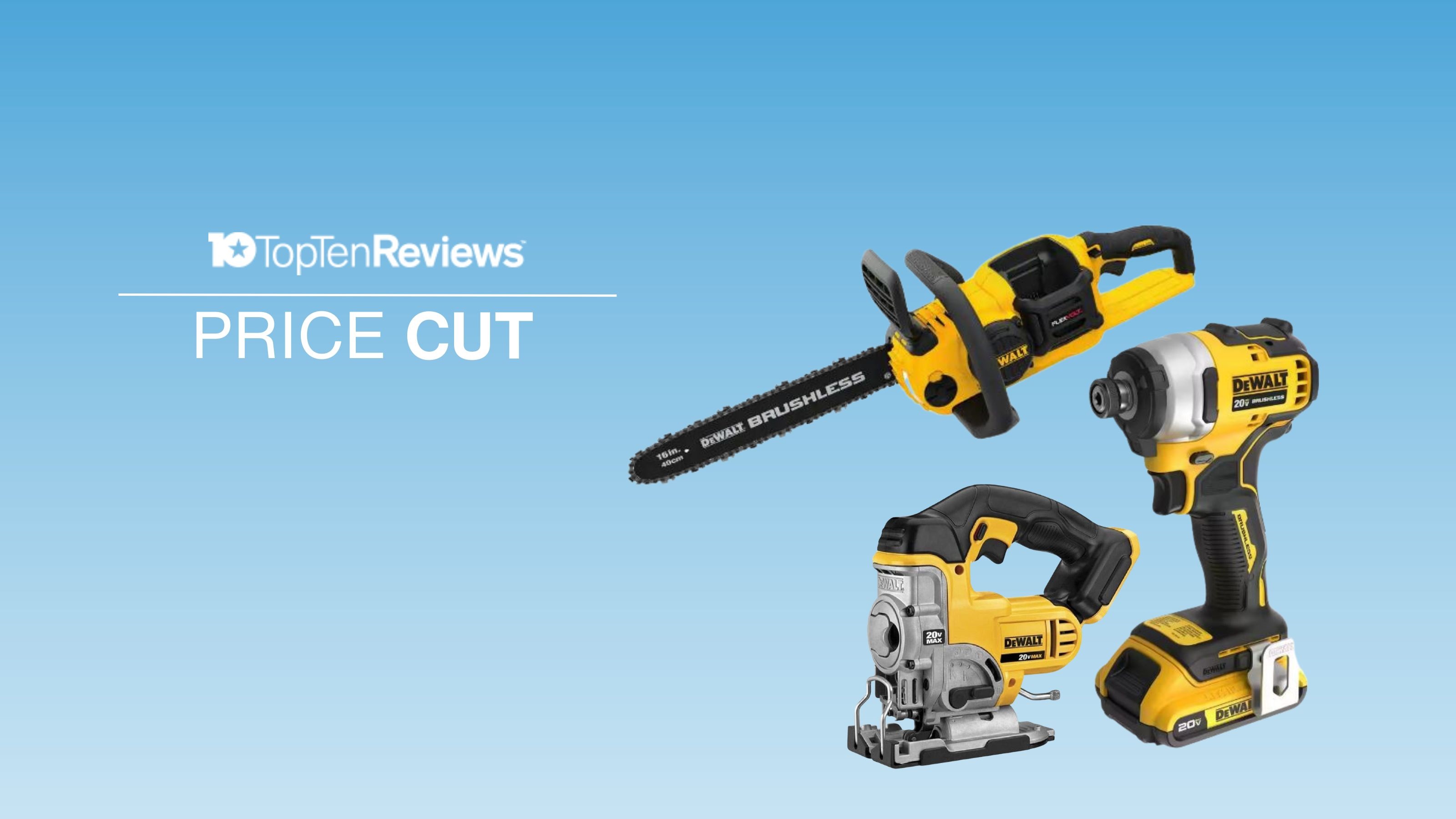 These are the 3 DeWalt power tool deals that I recommend Top Ten