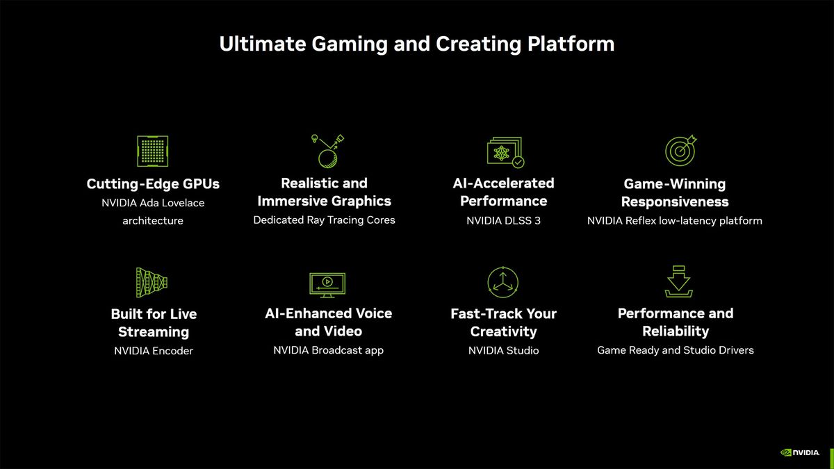 Nvidia GeForce RTX 4060 Ti and RTX 4060 slide deck
