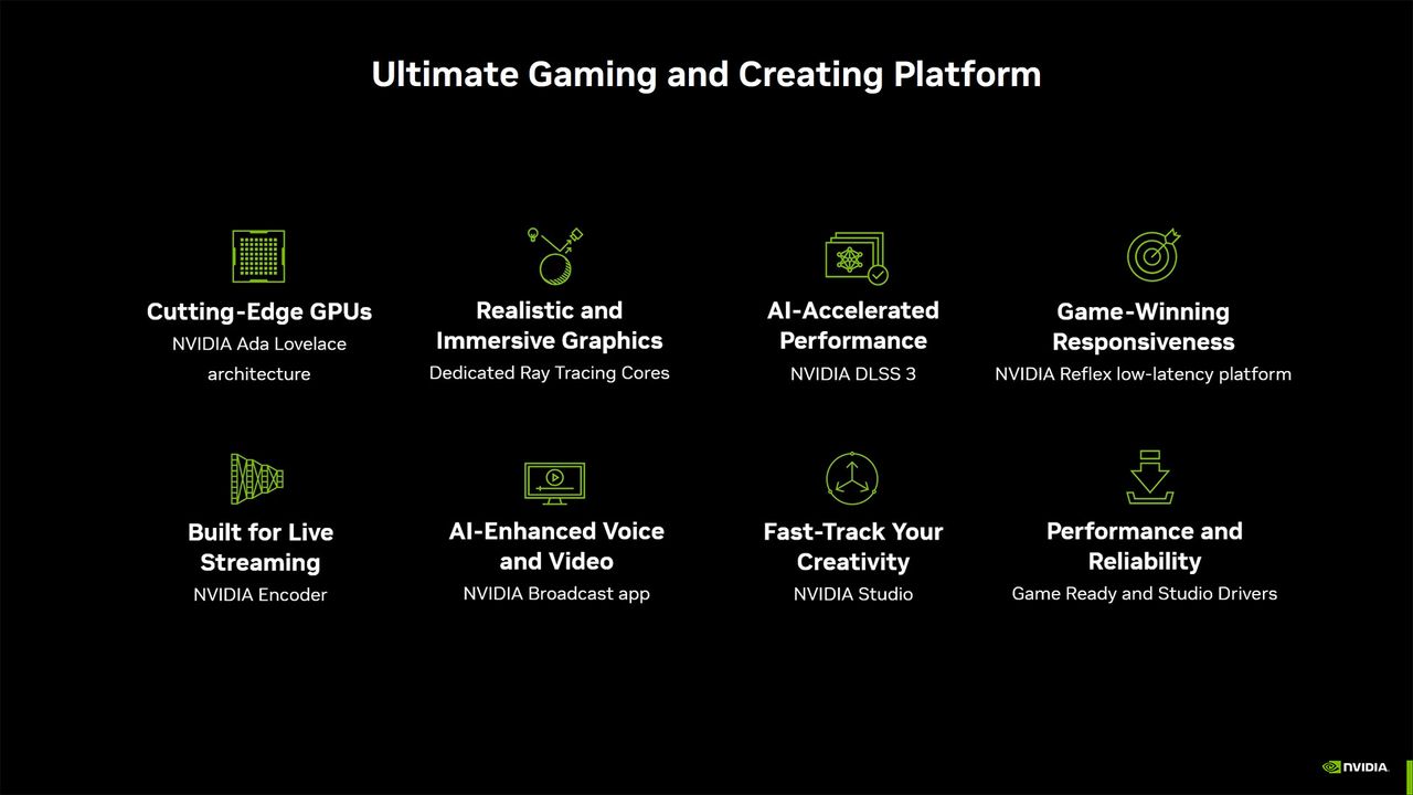 Nvidia GeForce RTX 4060 Ti and RTX 4060 slide deck