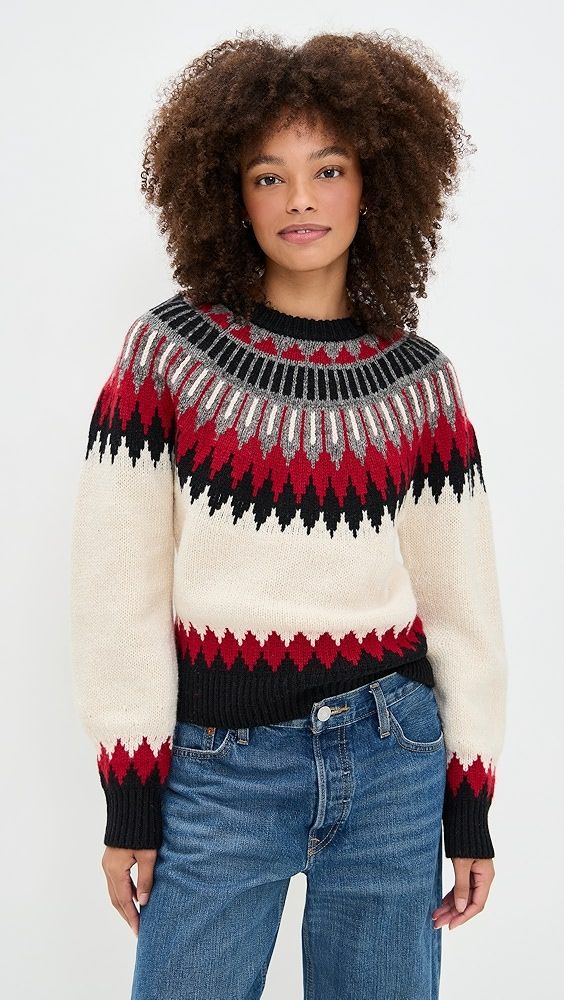 Polo Ralph Lauren Wool Blend Long Sleeve Crew Neck Sweater