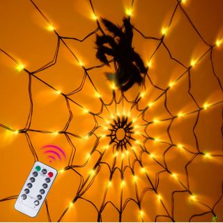 4FT Diameter Spider Web Lights