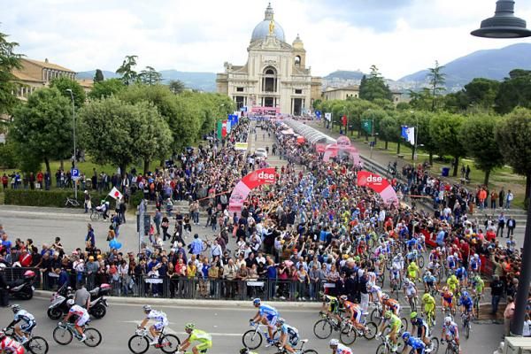 The Giro peloton begins stage 11, at 243km the longest at the Italian Grand Tour.