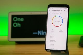 Digital Wellbeing Dashboard Google Home