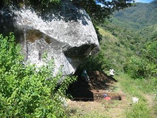 The stones were found in a rock-shelter in Panama that has been used by humans for more than 9,000 years