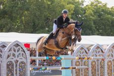 Olympic gold medallist Harry Charles follows up with LGCT London grand prix victory riding Sherlock.