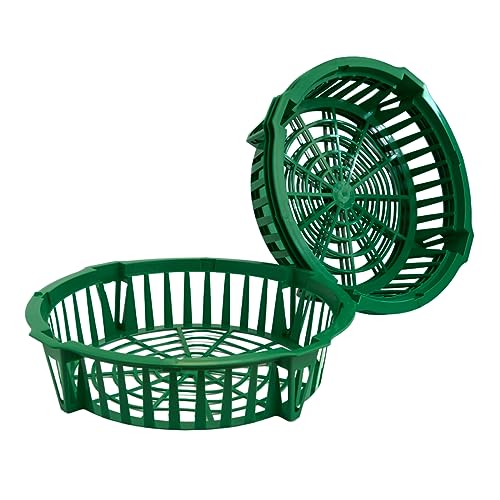 Ofxdd Plant Trays 4 Pcs - Plastic Trays for Bulb Planting - Seedling Trays - Planting Basket for Onion, Flower Bulbs