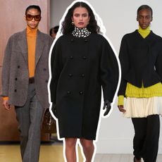 the contrasting turtleneck fall 2026 runway trend at Tory Burch, Carolina Herrera, and Ashlyn Fall 2026 runways.