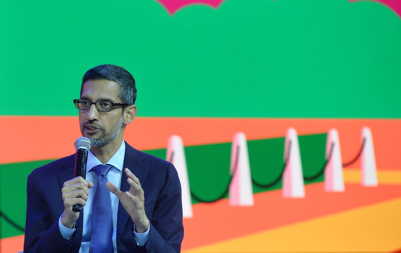 Alphabet CEO Sundar Pichai