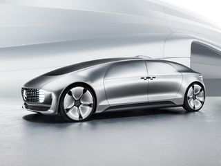 Graphics of the Mercedes Benz EQS Luxury in Motion research vehicle