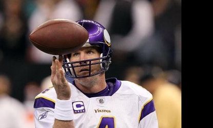 Is Favre calling it quits?