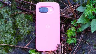 Google Pixel 9a in Peony pink