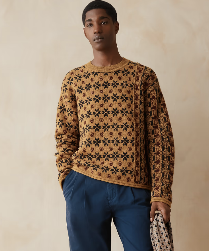 Banana Republic X Zankov, Lucien Jacquard Sweater