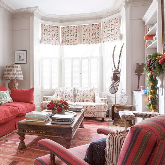Step inside this festive Victorian home in west London | Ideal Home