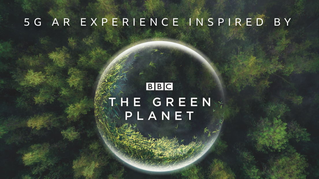 BBC The Green Planet logo.