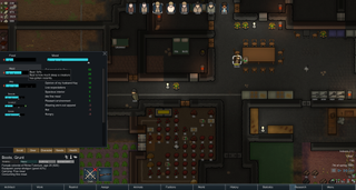 Learn your way around the interface to give orders and ensure your colonists are happy.