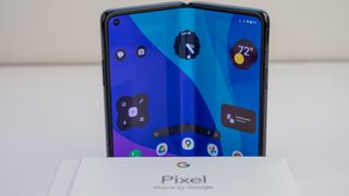A mockup of the Google Pixel Fold using an OPPO Find N