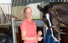 Coral Keen at home with Lola
