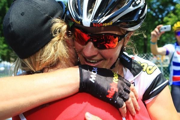Dutchwoman Chantal Beltman scored the third High Road win in the third race