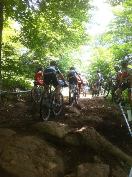 The day before is the perfect time to practice some rock garden sections