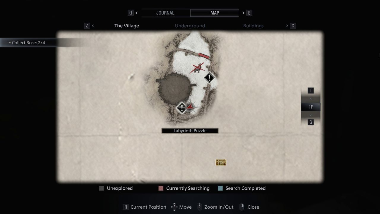 resident evil 8 labyrinth location