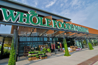 Whole Foods Market sign and entrance