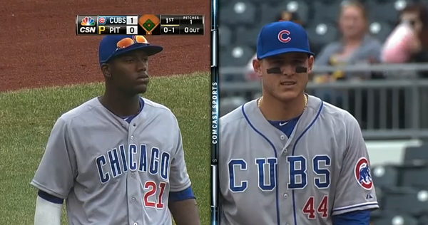 A Cubs player wore the wrong jersey  again 