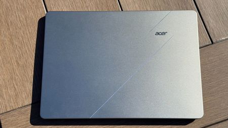 The Acer Swift Air 14 has an etched lid, though it has more minimal etchings in some territories.
