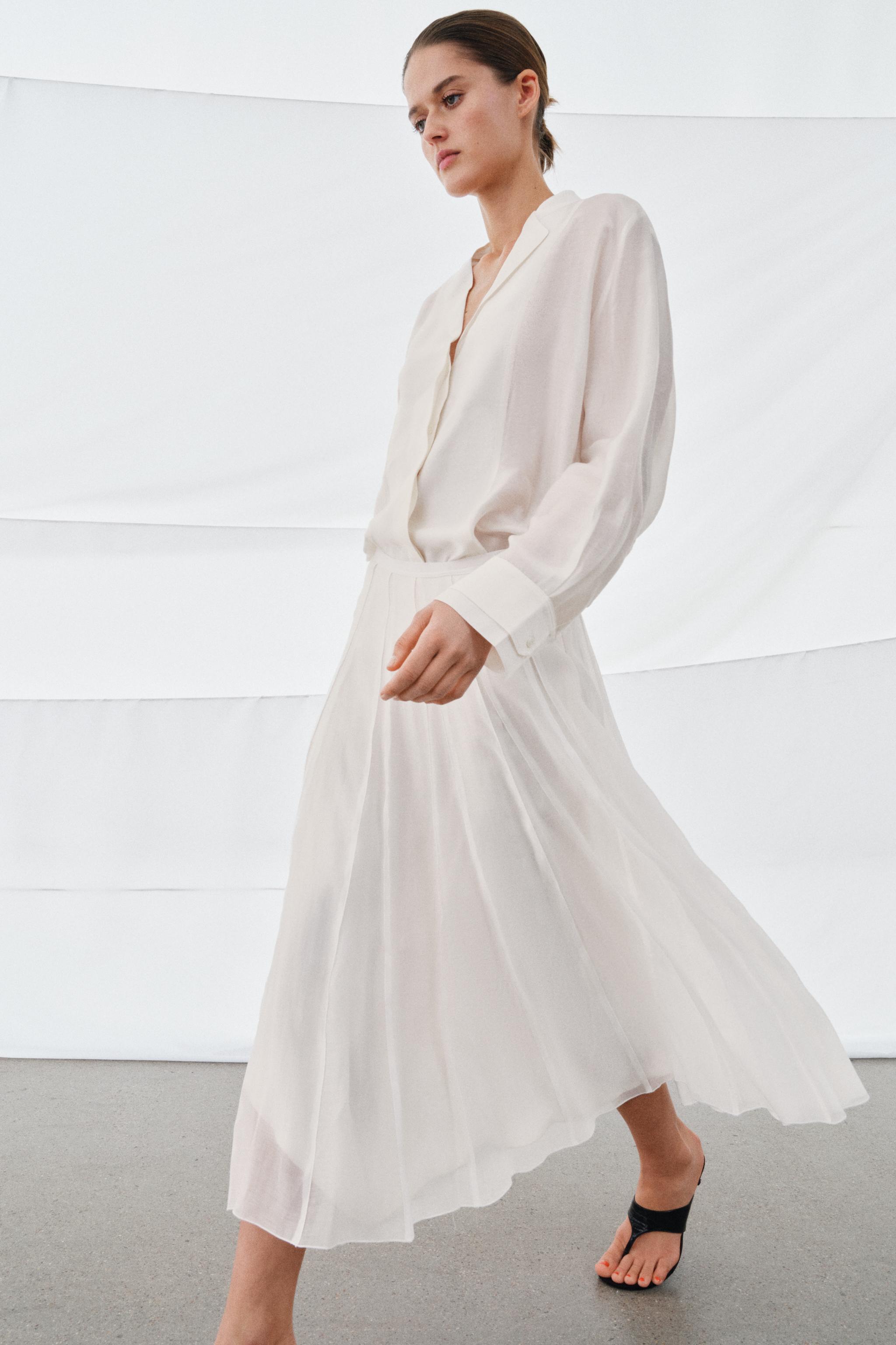 Flowy Combination Skirt Zw Collection