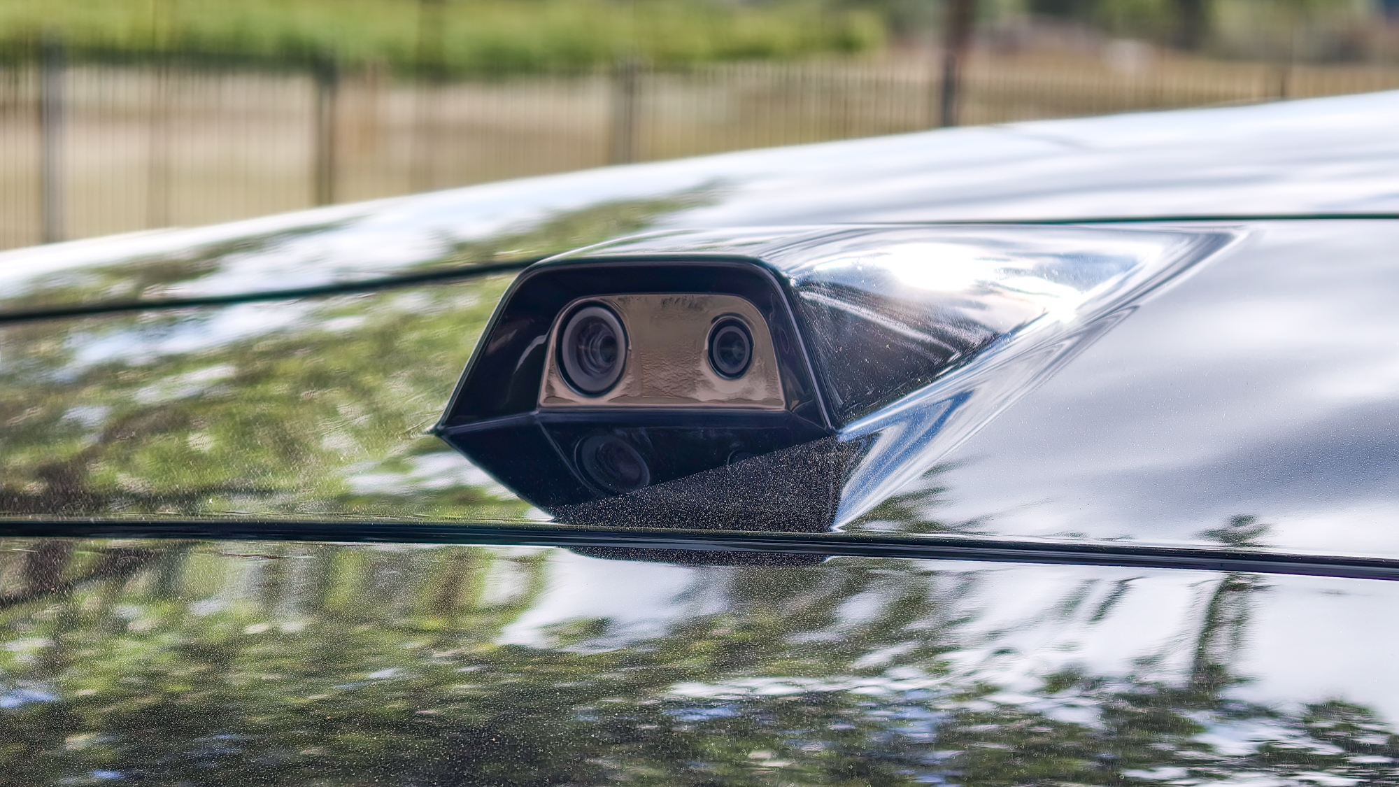 2026 Polestar 4 rear cameras.