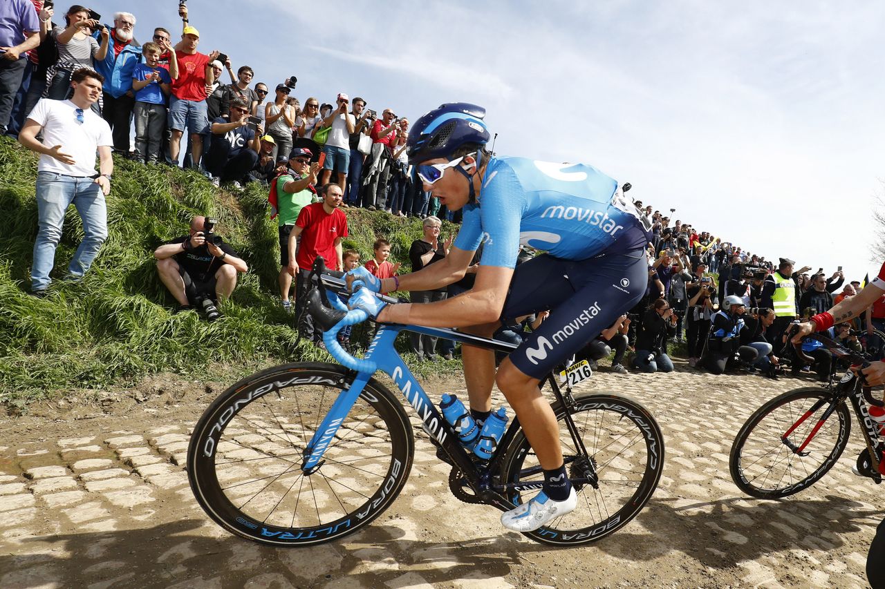 Marc Soler (Movistar) in Paris-Roubaix