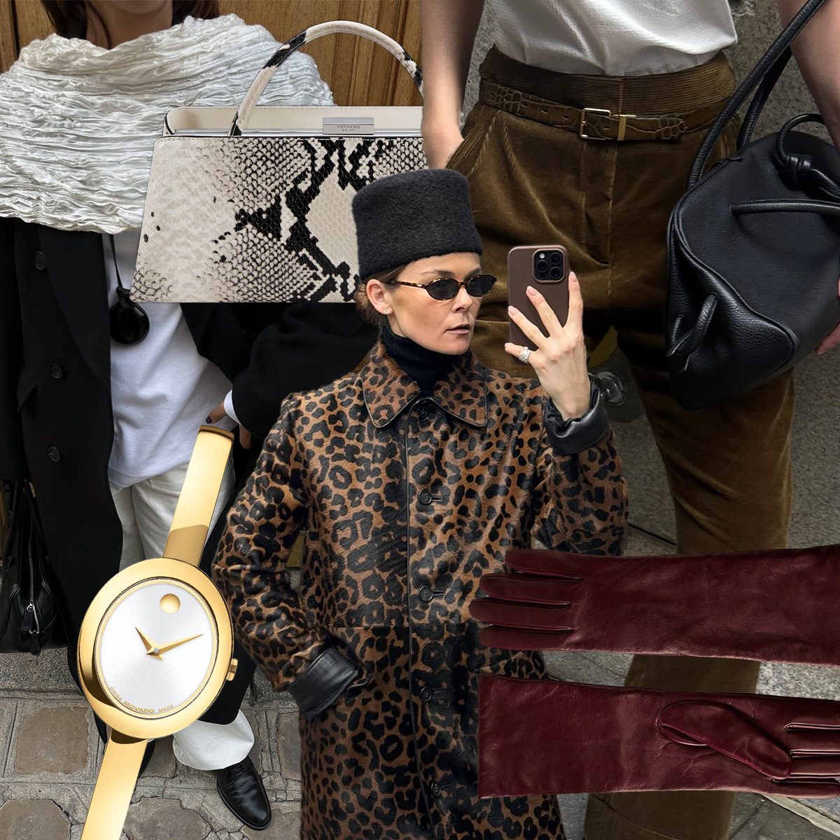 a collage of the best luxury holiday gifts