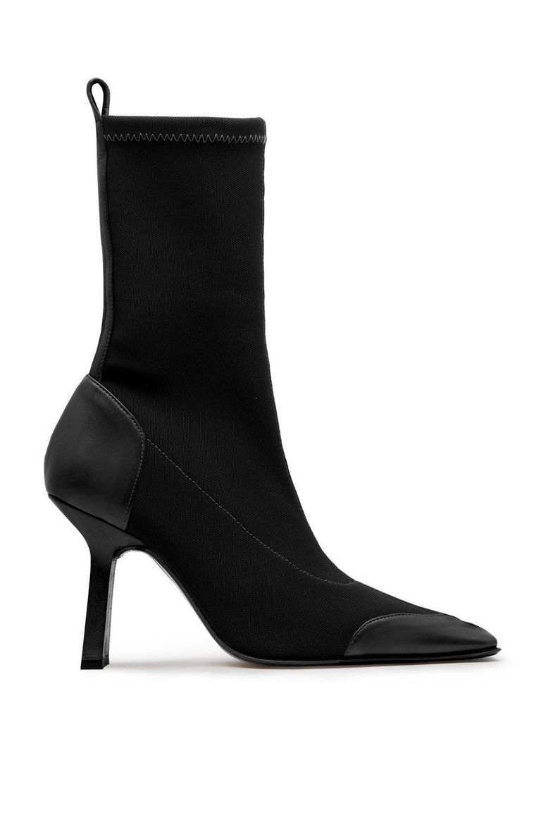 black ankle boots david jones