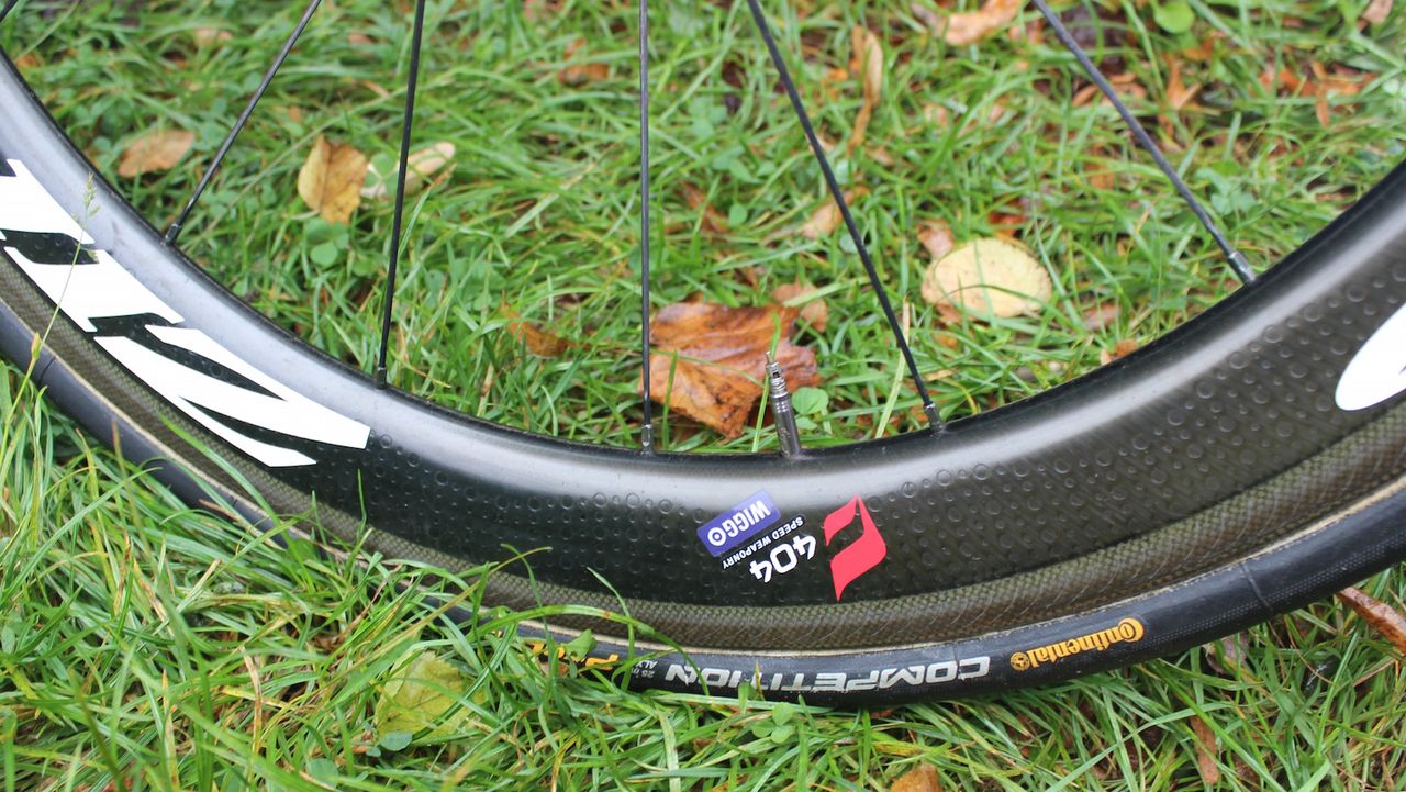 Zipp 404 wheels for Wiggo