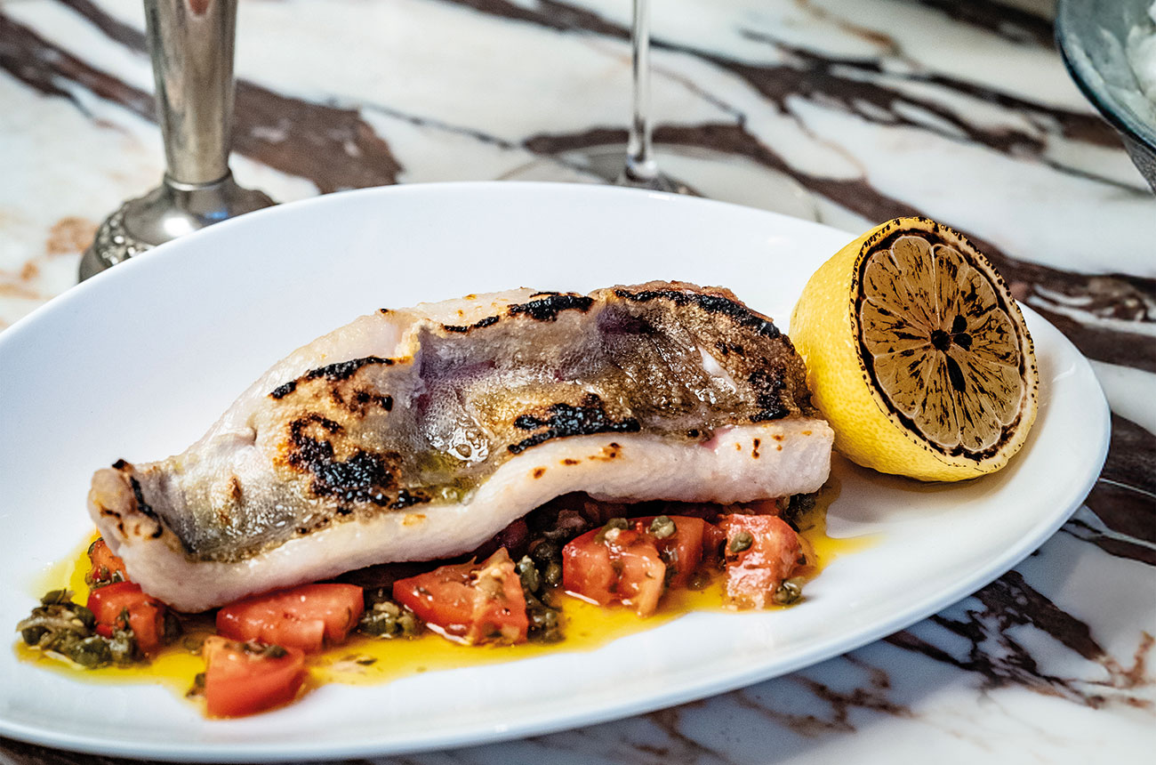 Sea bass at Lilibet&amp;rsquo;s