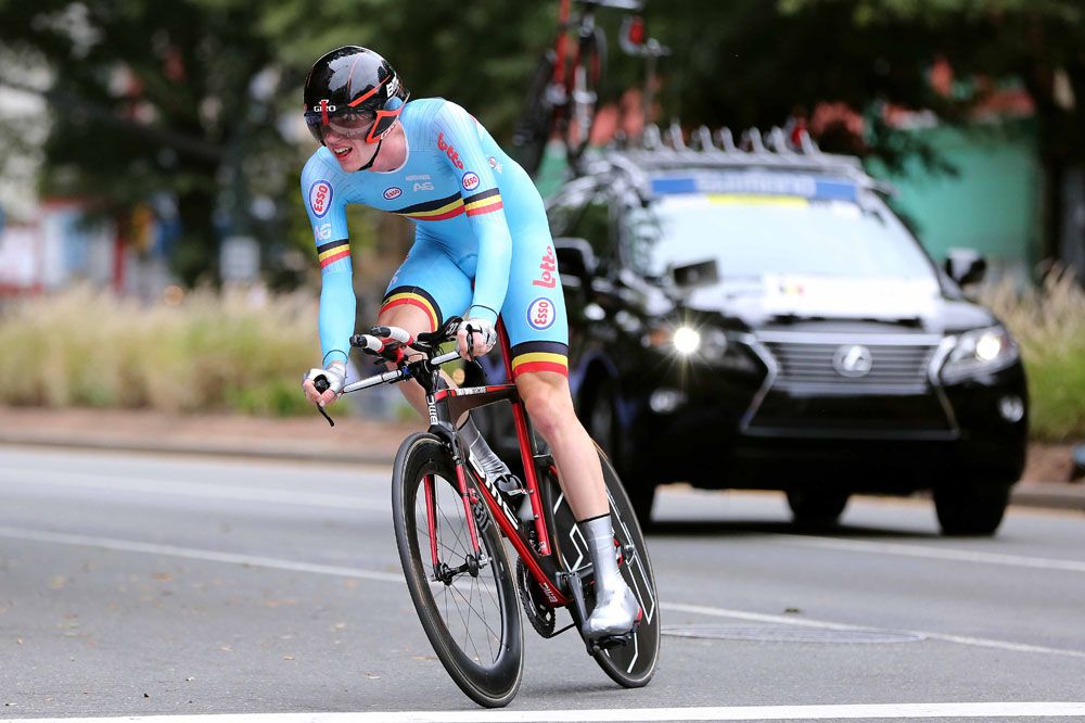 Nathan Hooydonck (Belgium) U23 individual time trial