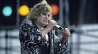 English musician Ozzy Osbourne performs in concert during Live Aid, Philadelphia, Pennsylvania, July 13, 1985. 