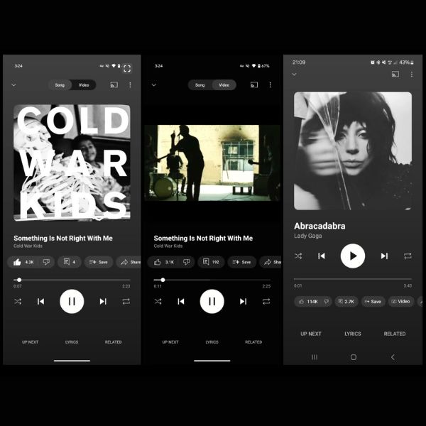 YouTube Music's Now Playing screen redesign