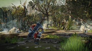 Darksiders screenshot Hero and Wilderness