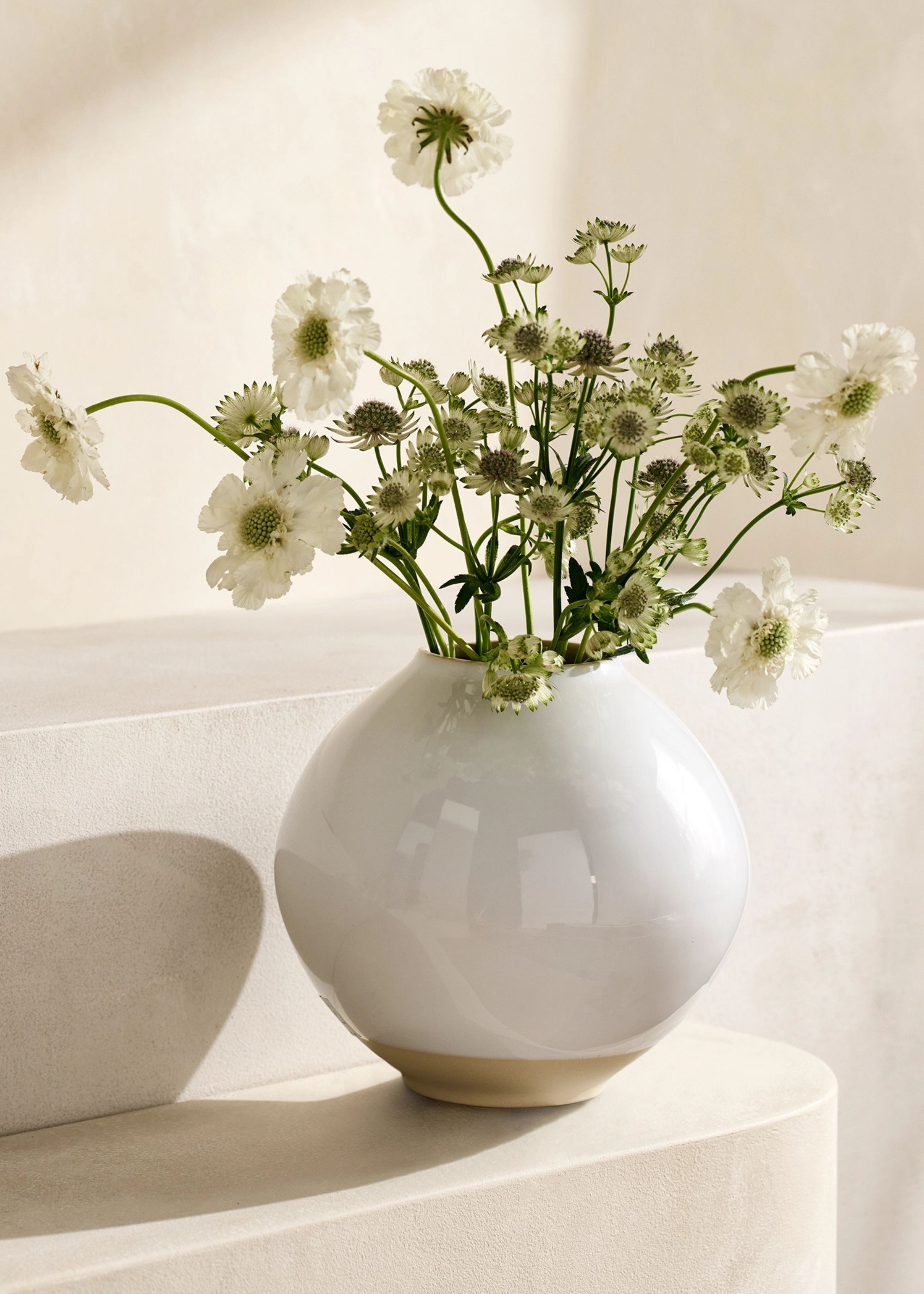 The White Company , Parham Round Ceramic Vase