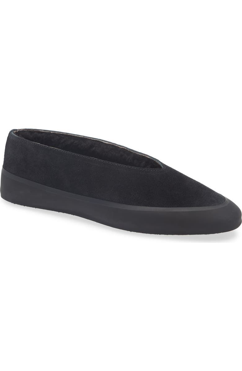 Apr&egrave;s Ski Genuine Shearling Lined Ballet Flat