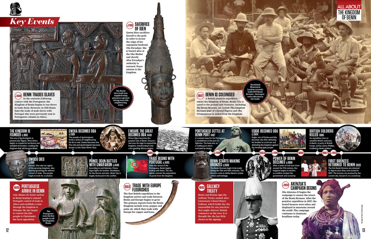Kingdom of Benin timeline, All About History 122
