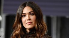 mandy moore on a charcoal background