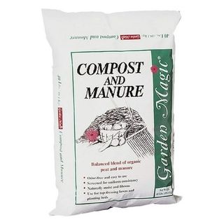 Michigan Peat 5240 Outdoor Garden Compost and Manure Blend, 40 Pound Bag