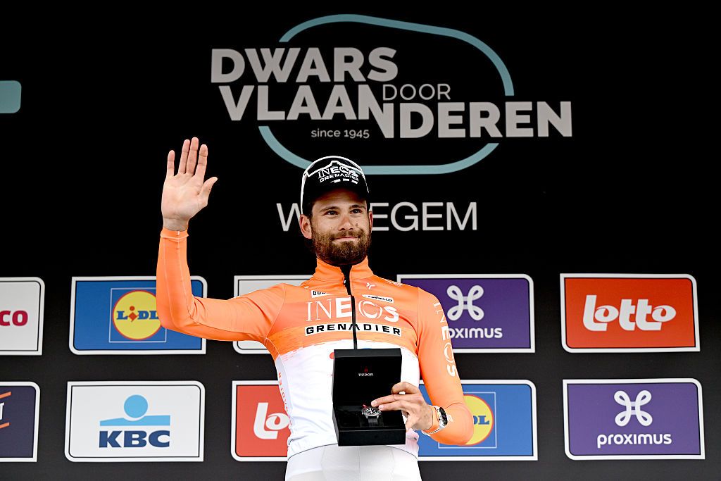 'He needs to call my girlfriend, because she's preparing a fantastic dinner for Easter' – Despite dramatic Dwars fightback, Filippo Ganna says Paris-Roubaix remains his next race, not the Tour of Flanders